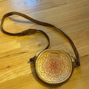 O'Neill Tan and Red Hobo Bag